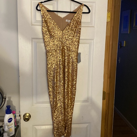 Dress the Population Dresses & Skirts - Camilla Gold Sequin Dress